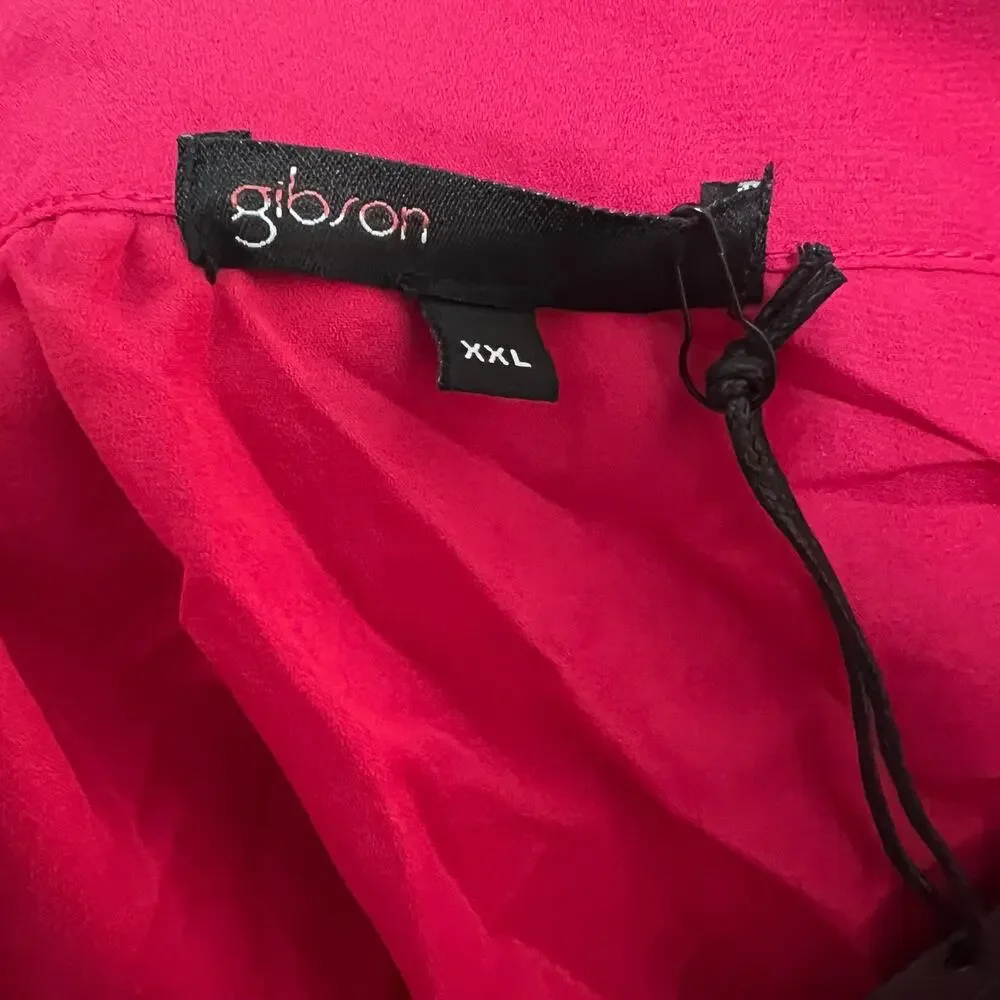 Gibson x International Women's Day Thamarr Pleated Skirt Pink Size XXL New
